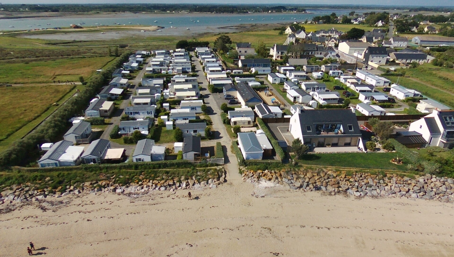 Vue de Damgan | Camping Presqu'île de Pénerf