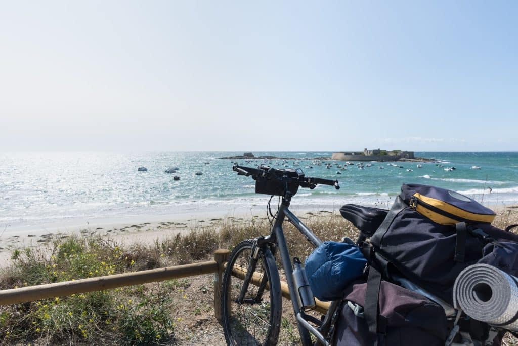 fahrradtour auf pfadwegen in der bretagne