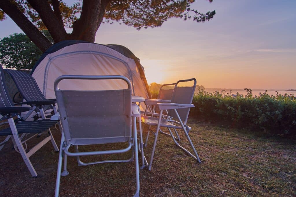 camping tente emplacement
